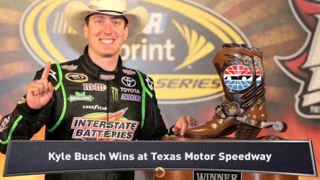 Kyle Busch Wins at Texas Motor Speedway