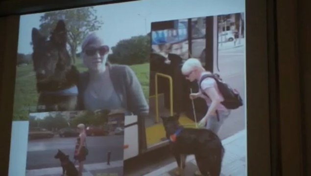 Σχολή Σκύλων-Οδηγών Λάρα - Συνέντευξη τύπου