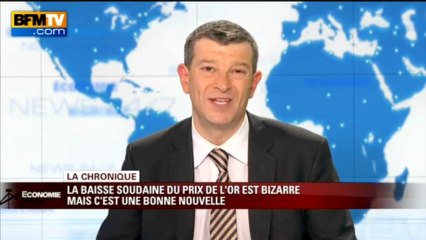 Chronique éco de Nicolas Doze: la baisse soudaine du prix de l'or - 15/04