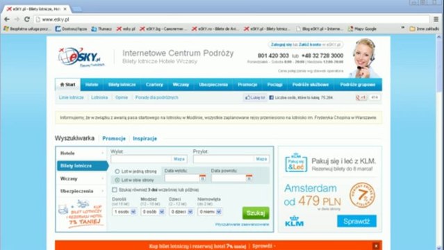 Bilety lotnicze po Europie - jak rezerwować na eSKY.pl