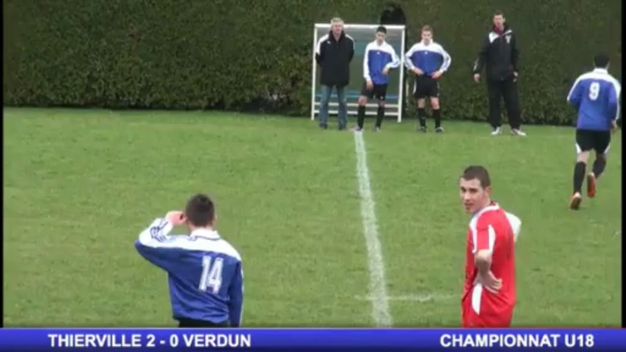 THIERVILLE - VERDUN - 2eme MI-TEMPS   - Championnat U18