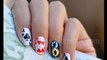 İskambil Kağıdı Desenli Manikür Poker Playing Cards Nail Art