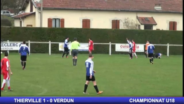 THIERVILLE - VERDUN - 1ERE MI-TEMPS (1ère partie) - Championnat U18