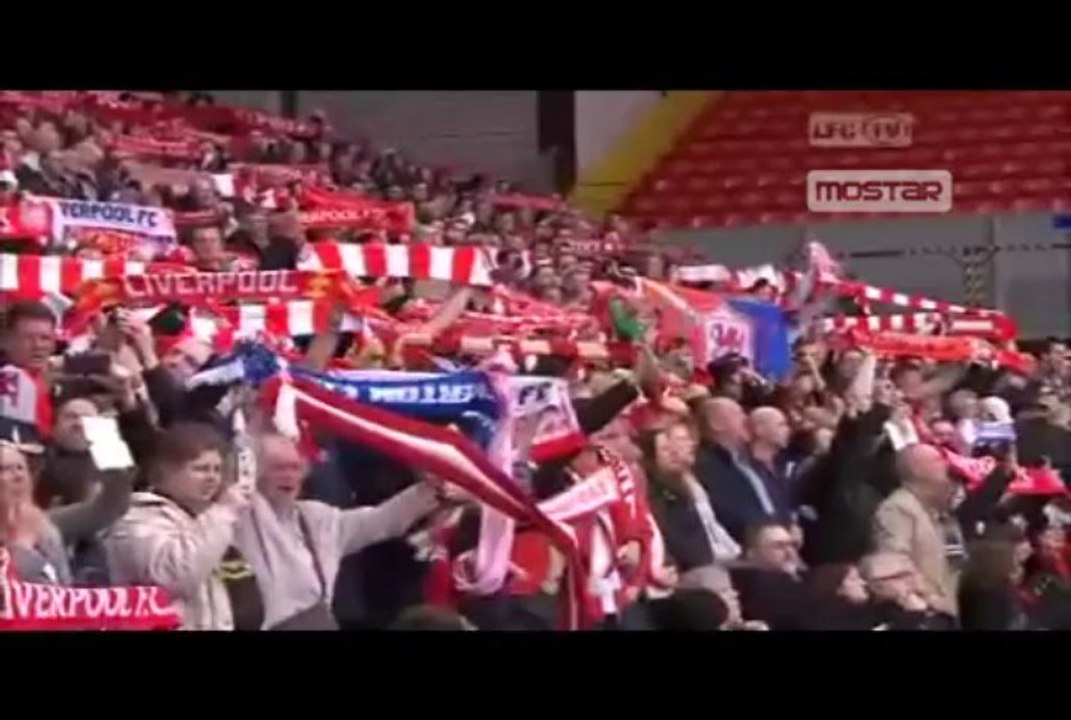 YNWA Song Performance at Hillsborough Memorial