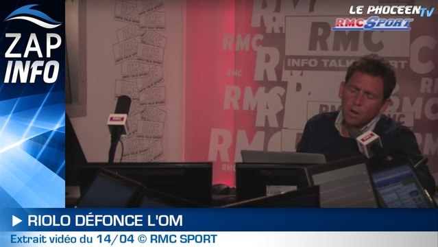 Zap Info : Daniel Riolo défonce l'OM