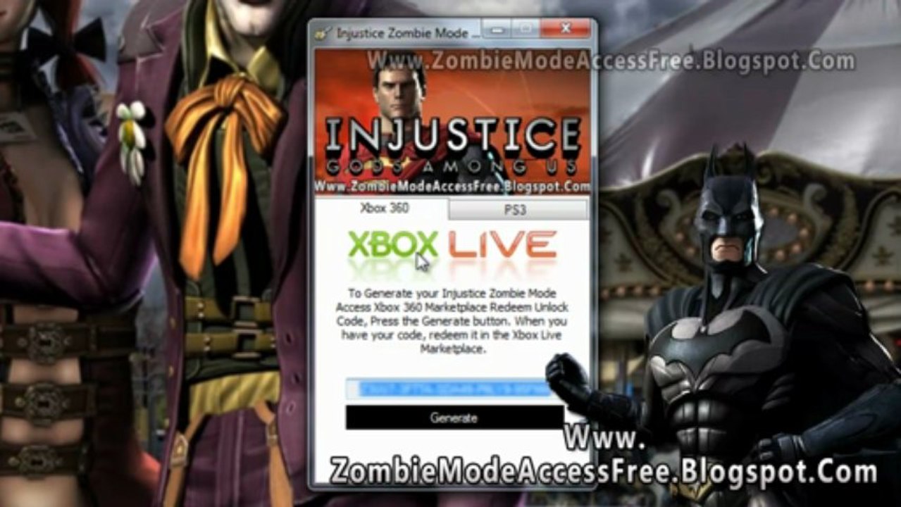 Download Injustice Zombie Mode Access - Xbox 360 / PS3