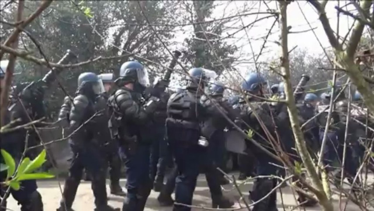 ND-des-Landes: vifs heurts entre opposants et forces de l'ordre
