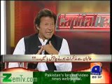 Capital Talk (Exclusive Interview With Imran Khan) - 15th April 2013