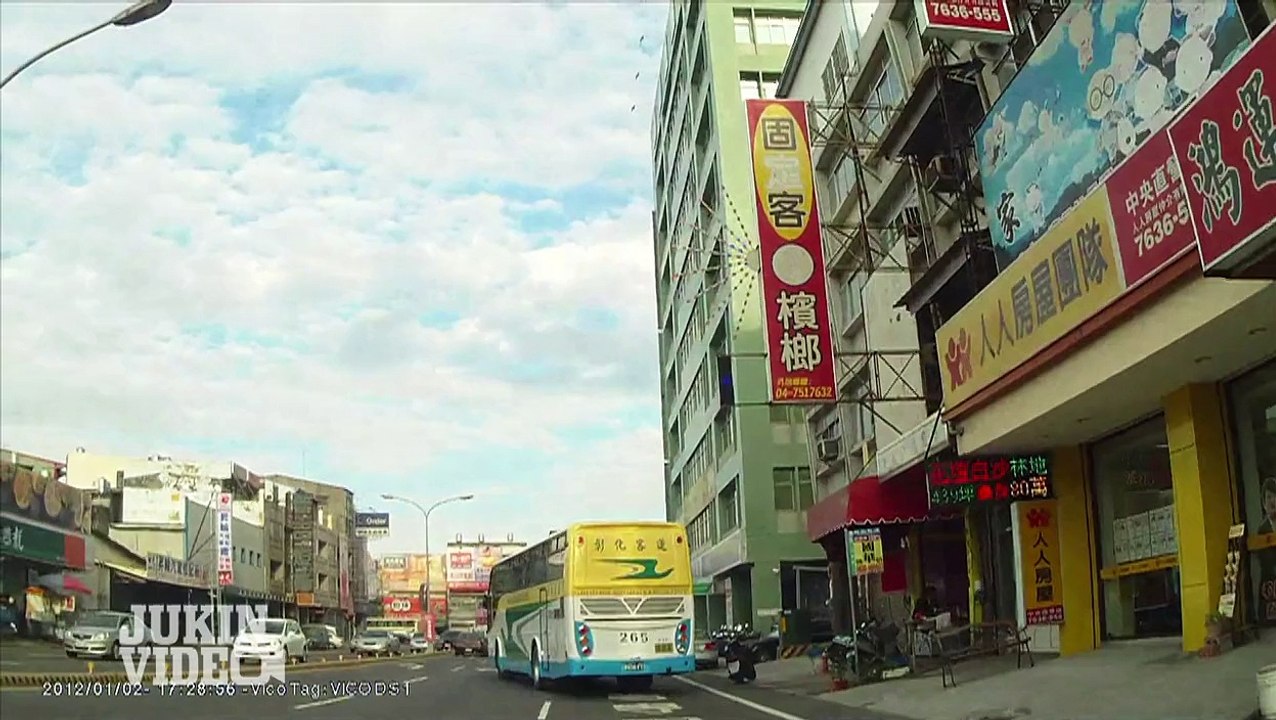 Motorcycle CRASHES Under Bus