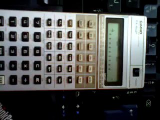 KIBUR (variante 1D du Rubik's Cube) sur Casio FX-602P (vintage calculator)