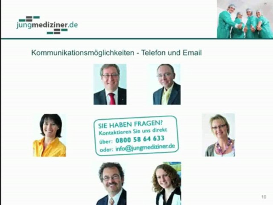 Ärzteberatung - Wer ist jungmediziner.de?