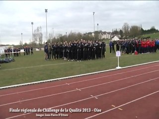 Le podium final du Challenge de la Qualité - Oise 2013