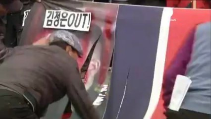 Les Sud-coréens expriment leur colère face au Nord