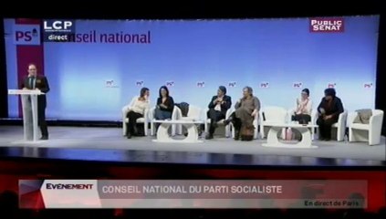EVENEMENT, Conseil national du Parti socialiste