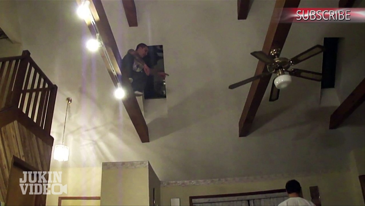 Ceiling Beam Jump FAIL