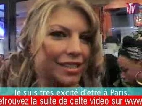 Fergie des Black Eyed Peas au VIP