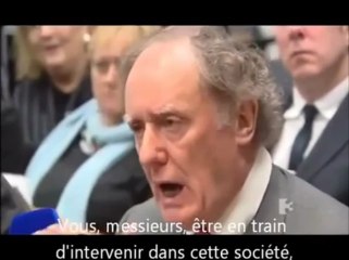 Le négociateur pour la BCE du plan de rigueur irlandais remis en place par un journaliste