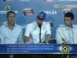Capriles: Mañana iremos al CNE en todos los estados para solicitar reconteo de votos