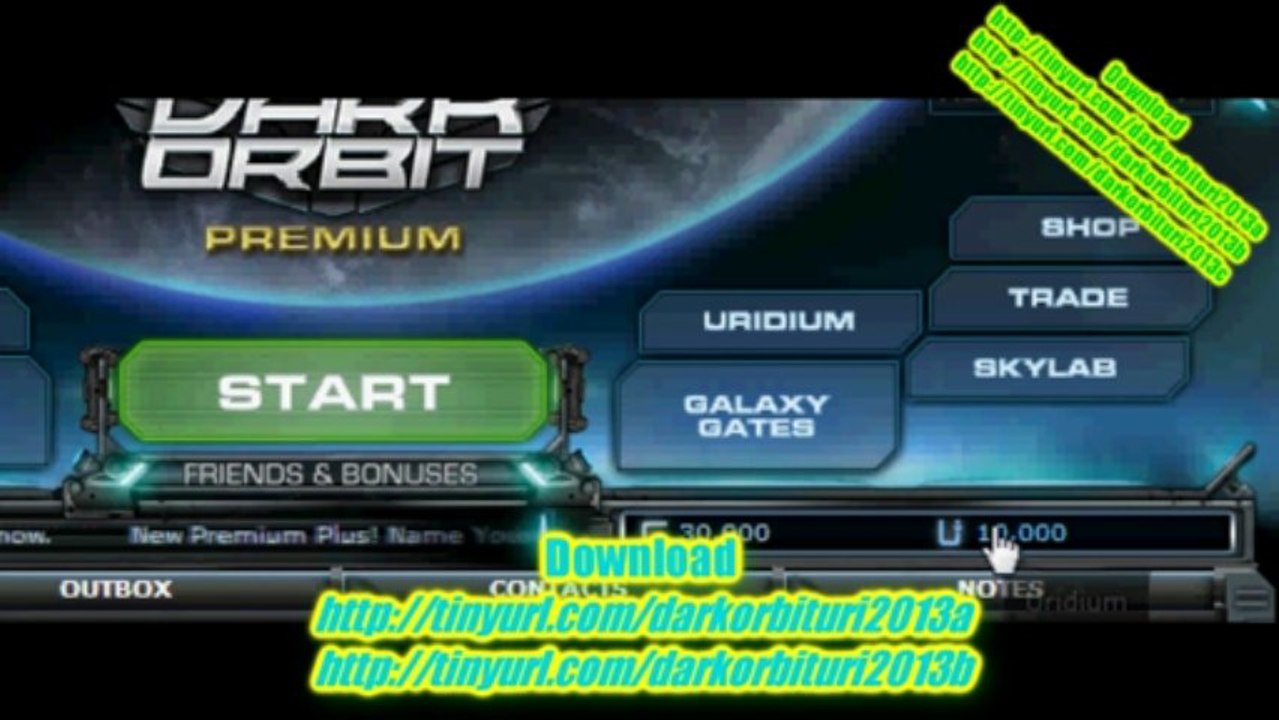 DarkOrbit Uridium Hack 2013 2.0v New Working