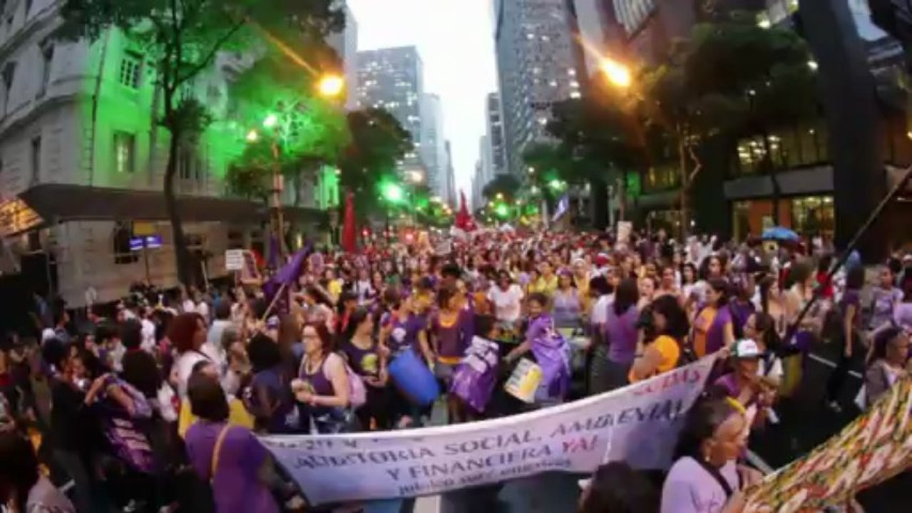 Marcha por la Tierra en Río / March for Earth in Rio de Janeiro (ES+EN subtitles)