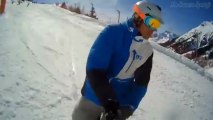 [HD] Snowboard & Ski à l'Alpes d'Huez - MagiCam SD21   Perche