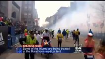 2 Explosions At Boston Marathon - Raw Footage