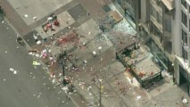 Boston Marathon explosions: Aerials of aftermath