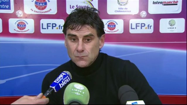 Conférence de presse Châteauroux - FC Nantes : Didier THOLOT (LBC) - Michel DER ZAKARIAN (FCN) - saison 2012/2013