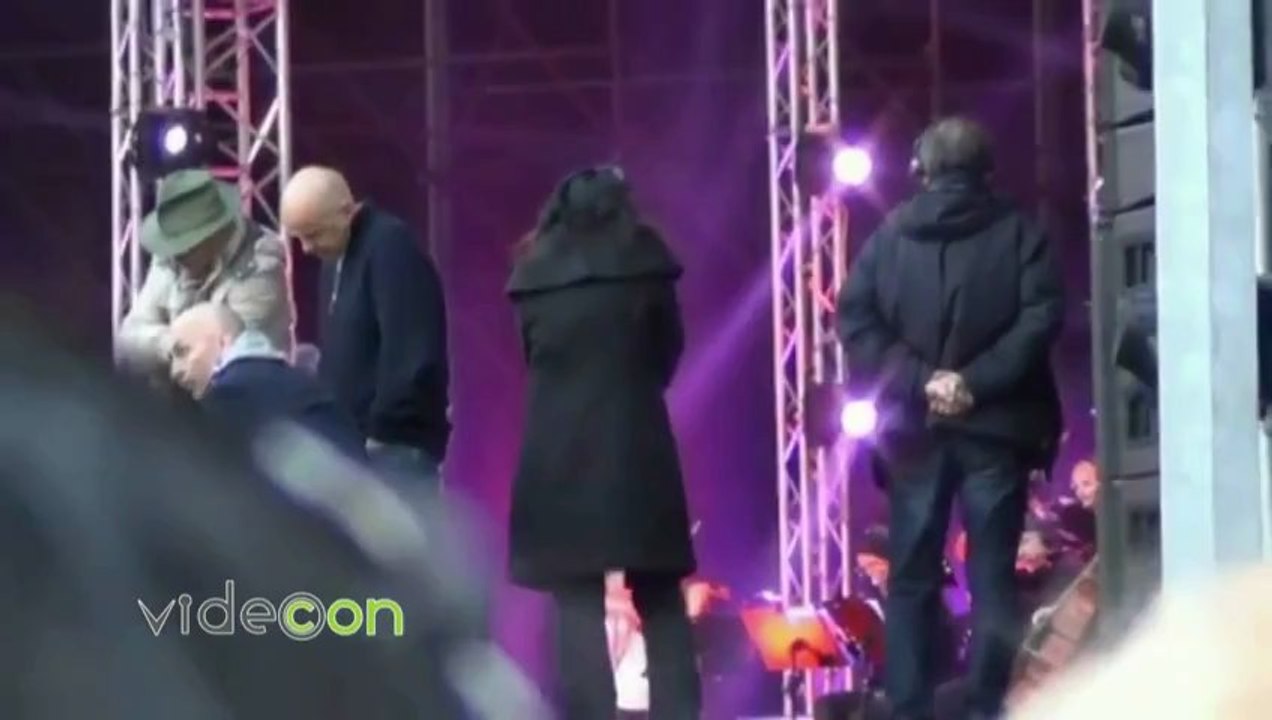 4 Marzo 2013- le prove del concertone in memoria di Lucio Dalla
