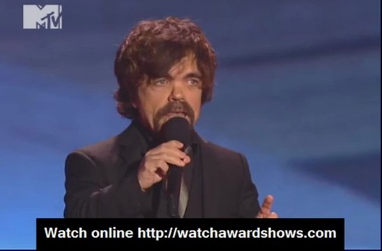 Peter Dinklage presents Will Ferrell Comedic Genius Award MTV Movie Awards 2013