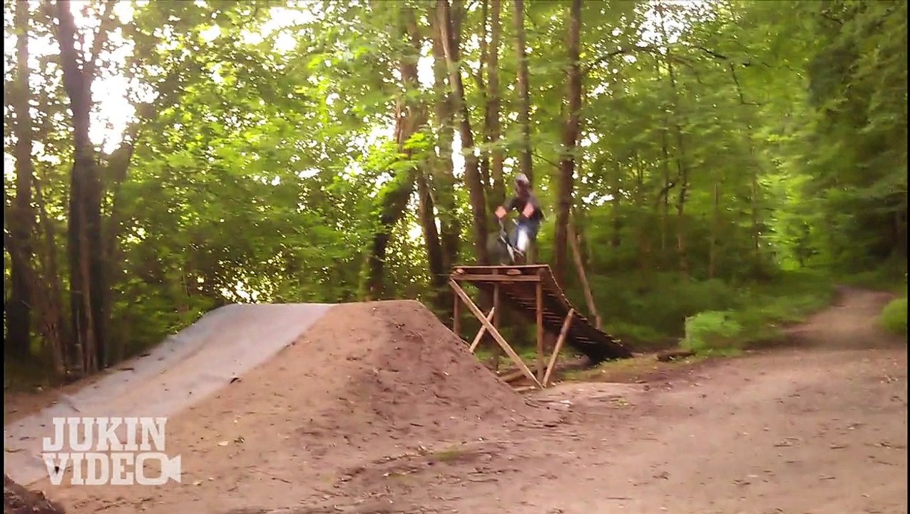 BMX Bike Jump Crash