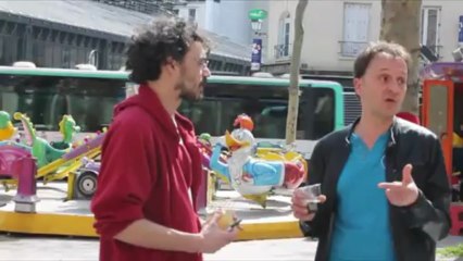 Ambiance d'action porteurs de parole du Parti de Gauche Marx Dormoy