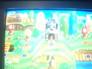 Super mario bros wii world 1 castle