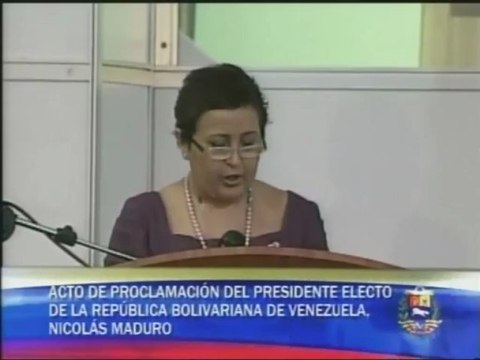 Presidenta del CNE desestima ir al reconteo de votos manual