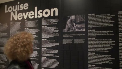 Rome: Preview of the 'Louise Nevelson' exhibition