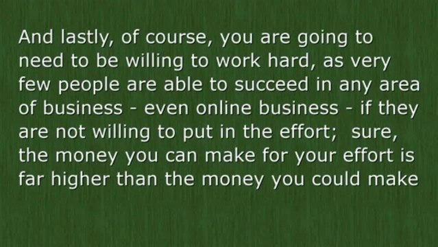 Making Big Profits From Home