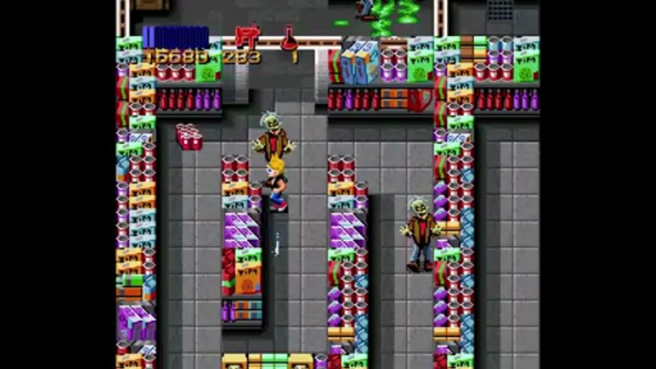 Zombie Ate My Neighbours Snes-