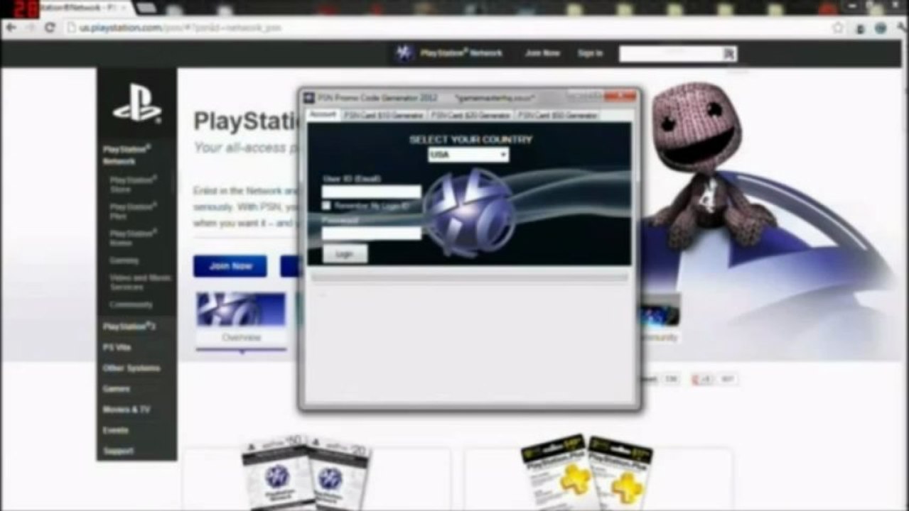 Generador de codigos psn funciona Nuevo