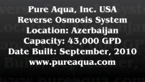 Pure Aqua| Industrial Brackish Reverse Osmosis Azerbaijan 43,000 GPD