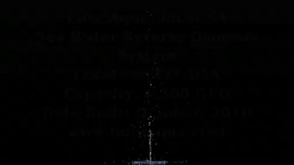 Pure Aqua| SWRO Unit CO, USA 1,300 GPD