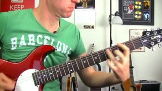Enter Sandman - Metallica ★ How To Play - Easy Guitar Riff Lessons - Riff & Chords Tutorial