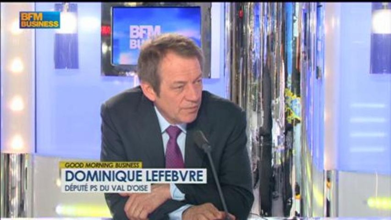 Programme de stabilité budgétaire : Dominique Lefebvre dans Good Morning Business - 18 avril