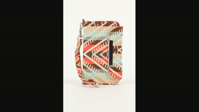 Womens Kirra Scarves Kirra Stripe Iphone Wristlet