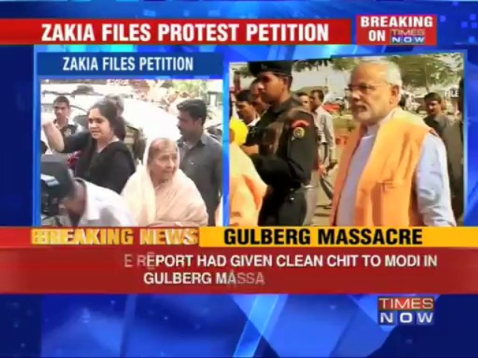 Gulbarg massacre: Zakia Jafri files protest petition
