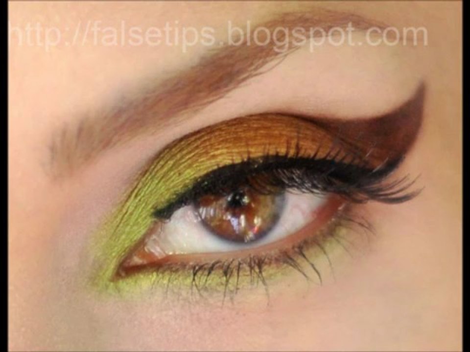 Sonbahar Makyajı Türkçe Automn Leaves Make up Tutorial 2