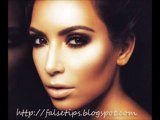 Makyajda Highlighter ve Kontür Uygulama how to use highlighter and contour like Kim Kardashian