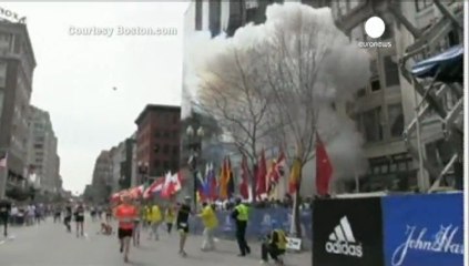 Boston Maratonu kana bulandı