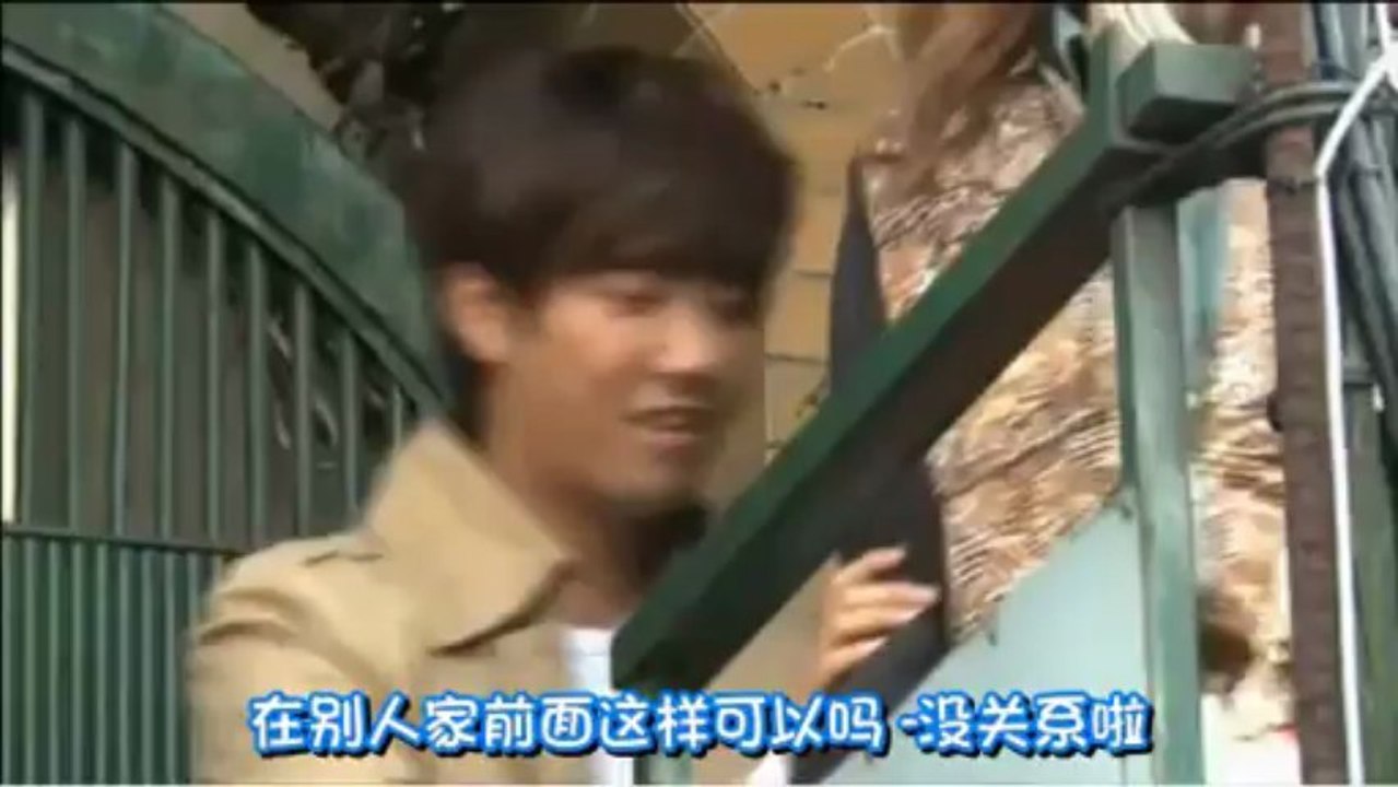 闪光夫妇未播片段07（中字）闪光夫妇来到壁画村