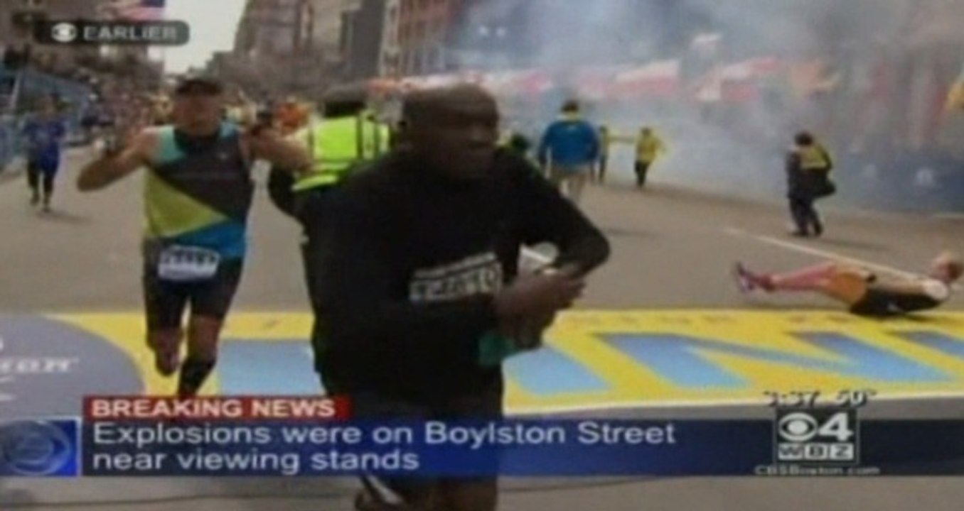L'horreur à Boston après l'attentat sur le marathon