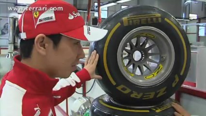 Autosital - Kamui Kobayashi découvre Maranello
